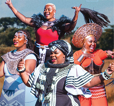 Nobutu, the female a cappella quartet from Zimbabwe