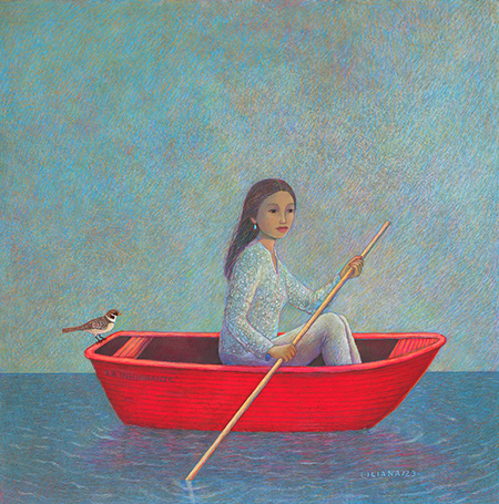 Red Boat by Liliana Wilson