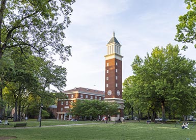 Resident Quad and clock tower