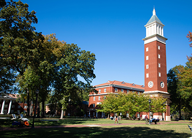 Resident Quad and clock tower