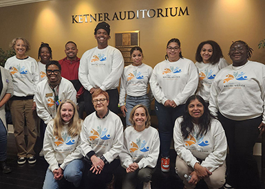 Group photo of Charlotte Racial Justice volunteers